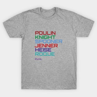 PWHL Player Names T-Shirt